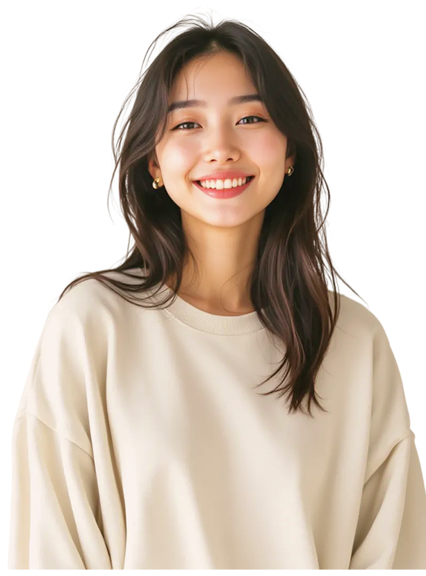 Student smiling with a backpack